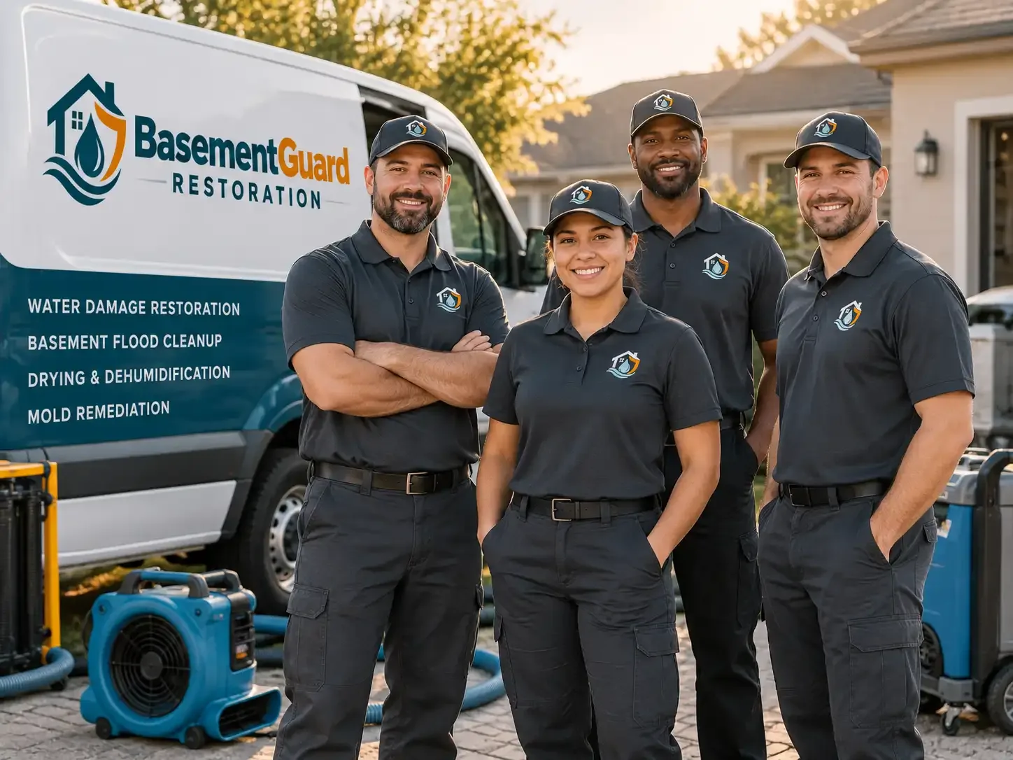 Basement Water Damage Restoration company in Sebastopol, MS